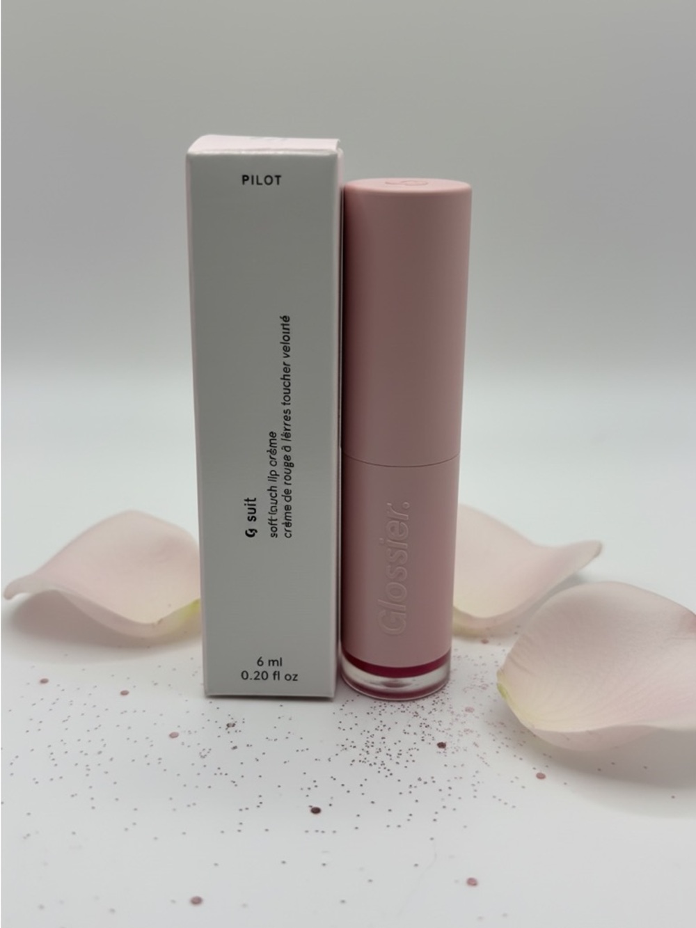 Glossier G Suit Soft Touch Lip Creme Pilot 6ml 0.20oz NIB